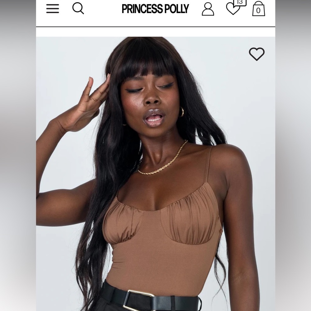 Princess Polly Levey Bodysuit